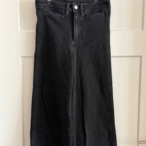 women’s black high waisted jeans (H&M)